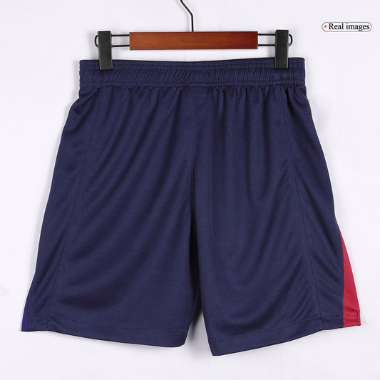 Barcelona Home Soccer Shorts 2024/25 Go Soccer World Shop