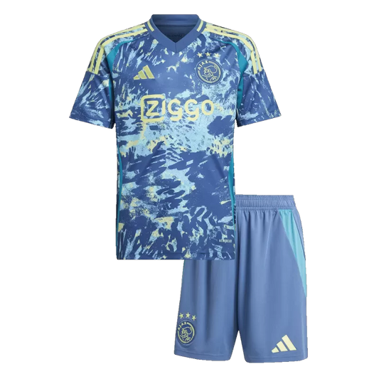 Ajax Away Kids Soccer Jerseys Kit 2024/25 Go Soccer World Shop