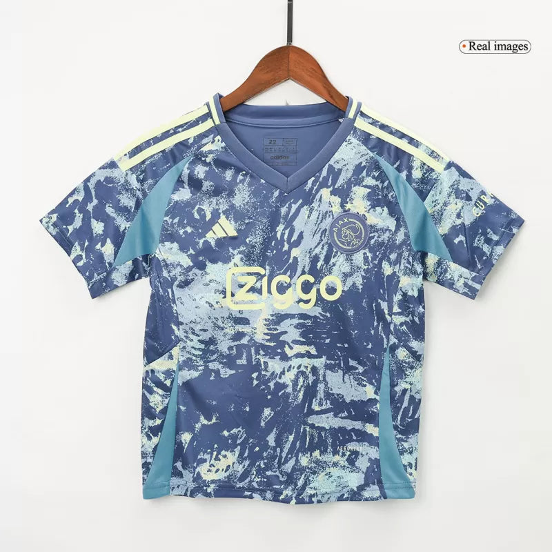 Ajax Away Kids Soccer Jerseys Kit 2024/25 Go Soccer World Shop