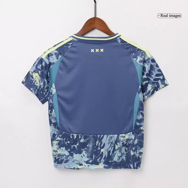 Ajax Away Kids Soccer Jerseys Kit 2024/25 Go Soccer World Shop