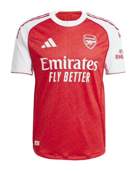 Player Version Arsenal Home Soccer Jersey 2025/26 Go Soccer World Shop