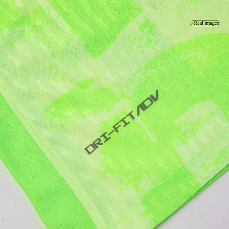 Player version Barcelona 2024/25 away soccer jersey - Spotify logo without text Go Soccer World Shop
