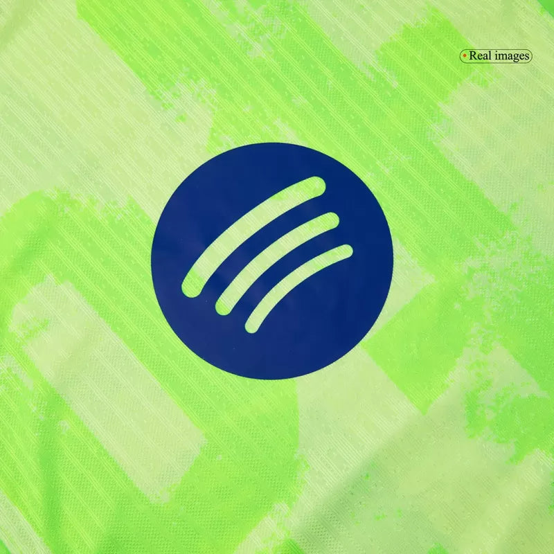 Player version Barcelona 2024/25 away soccer jersey - Spotify logo without text Go Soccer World Shop