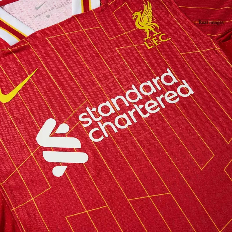Player Verison Liverpool Home Soccer Jersey 2024/25 Go Soccer World Shop