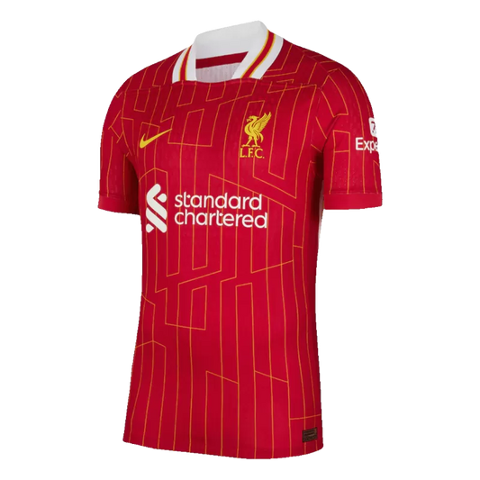 Player Verison Liverpool Home Soccer Jersey 2024/25 Go Soccer World Shop