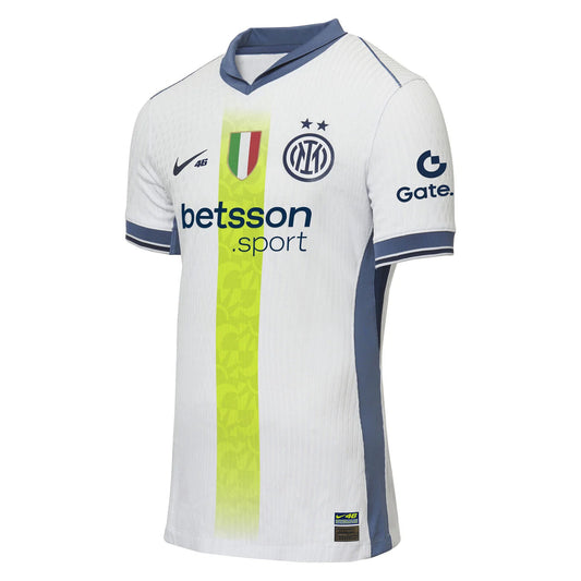 Player Version Inter Milan Away Cheap Soccer Jersey 2024/25 SPECIAL EDITION ROSSI 46 Go Soccer World Shop