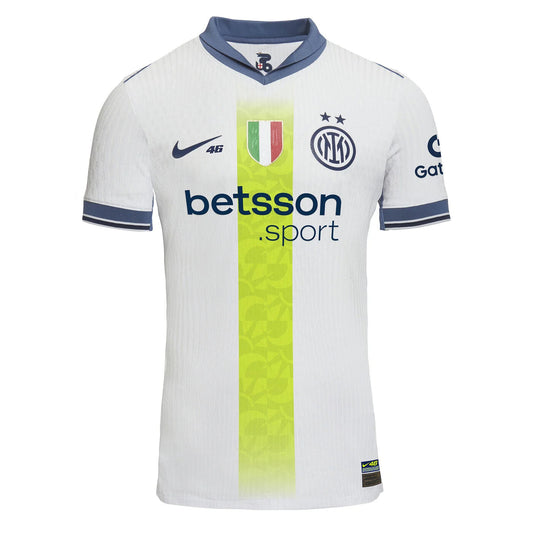 Player Version Inter Milan Away Cheap Soccer Jersey 2024/25 SPECIAL EDITION ROSSI 46 Go Soccer World Shop
