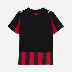 Kid's AC Milan Home  Soccer Jersey Kit(Jersey+Shorts) 2025/26 Go Soccer World Shop