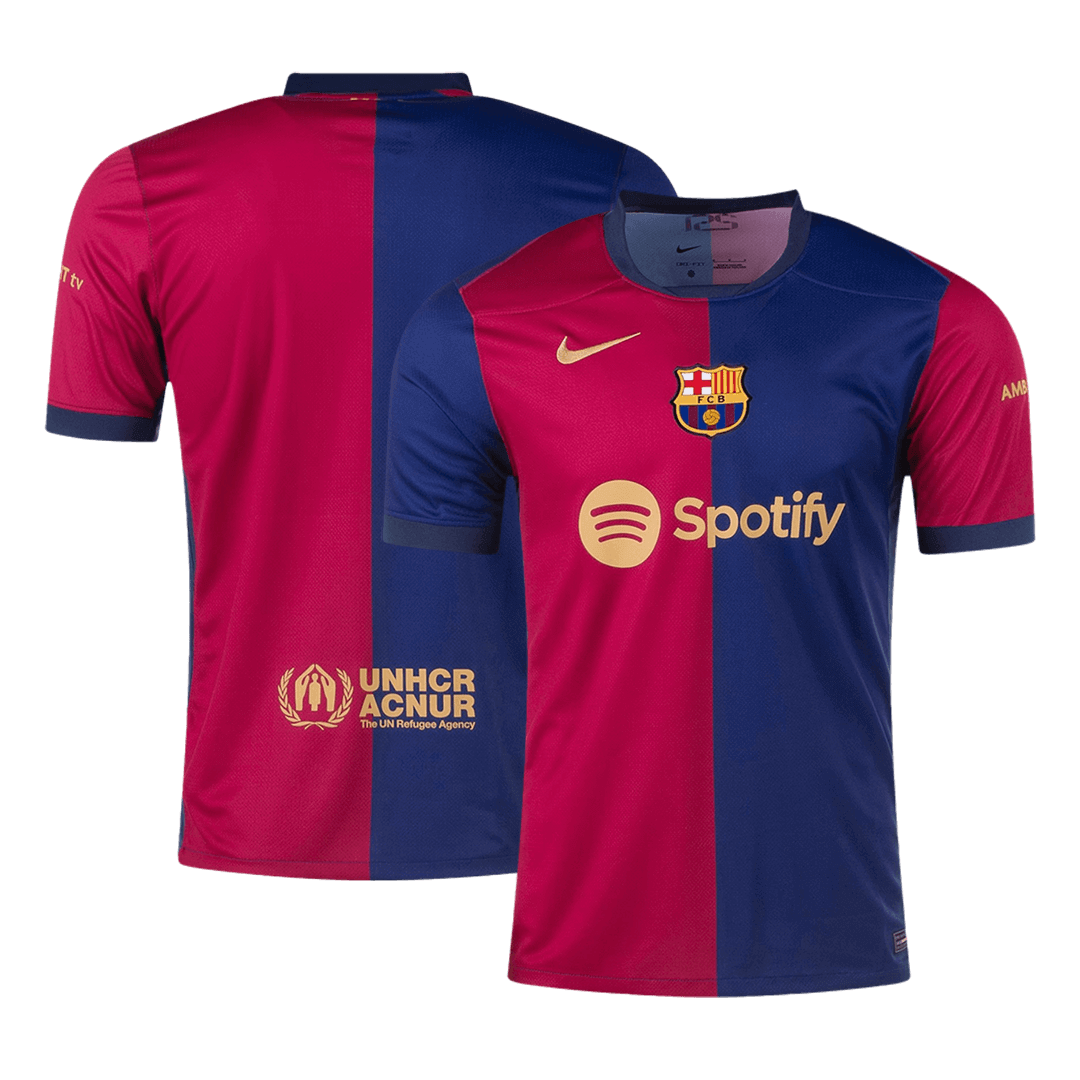 Barcelona 2024/25 Home Soccer Jersey Go Soccer World Shop