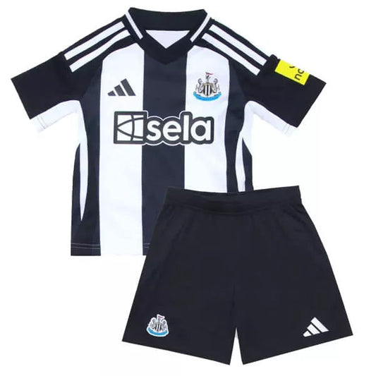 Kid's 24/25 Newcastle United Soccer Jersey Kit(Jersey+Shorts) Go Soccer World Shop