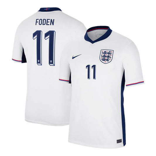 FODEN #11 England Home Cheap Soccer Jersey Euro 2024 Go Soccer World Shop