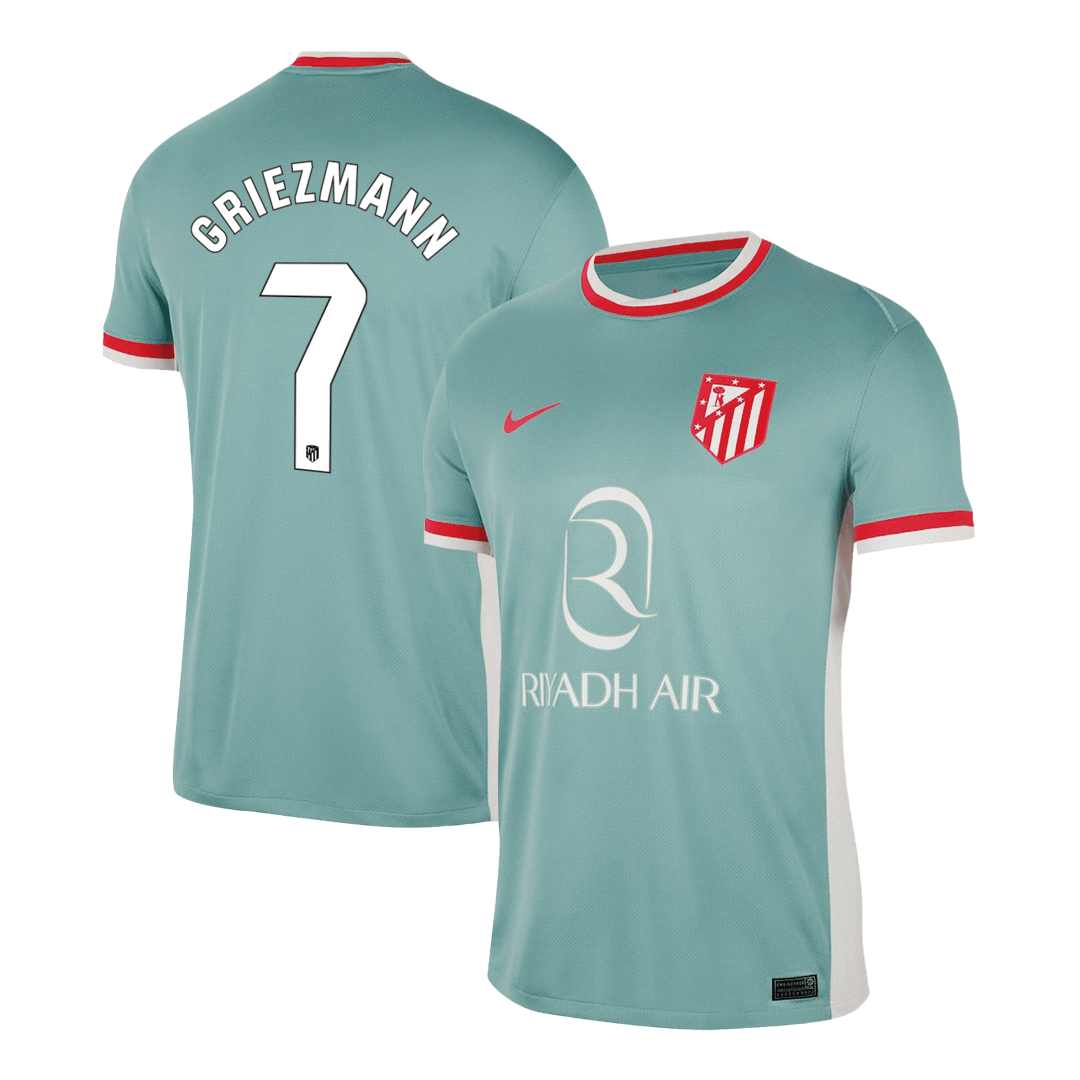 GRIEZMANN #7 Atletico Madrid Away Cheap Soccer Jersey 2024/25 Go Soccer World Shop