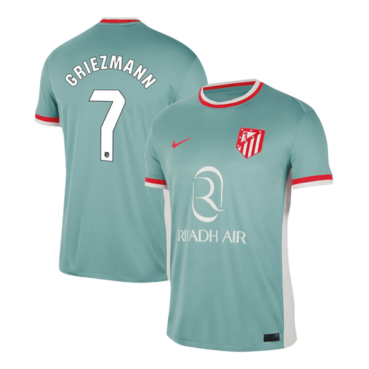 GRIEZMANN #7 Atletico Madrid Away Cheap Soccer Jersey 2024/25 Go Soccer World Shop