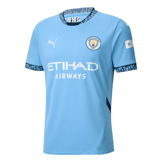 Manchester City Home Cheap Soccer Jersey 2024/25 Go Soccer World Shop