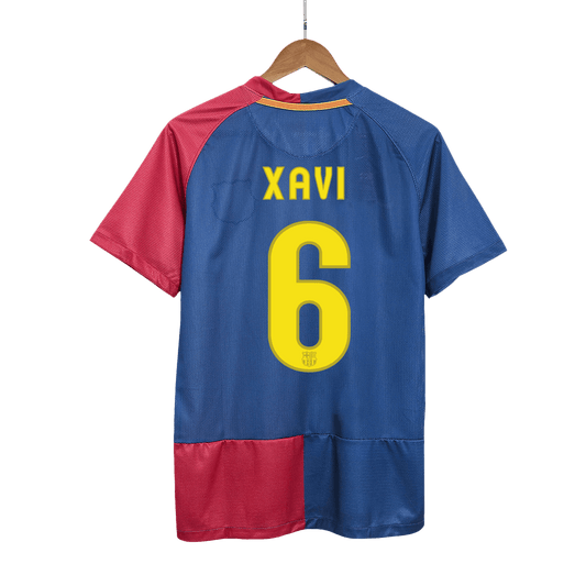 Retro XAVI #6 2008/09 Barcelona Home Cheap Soccer Jersey Go Soccer World Shop