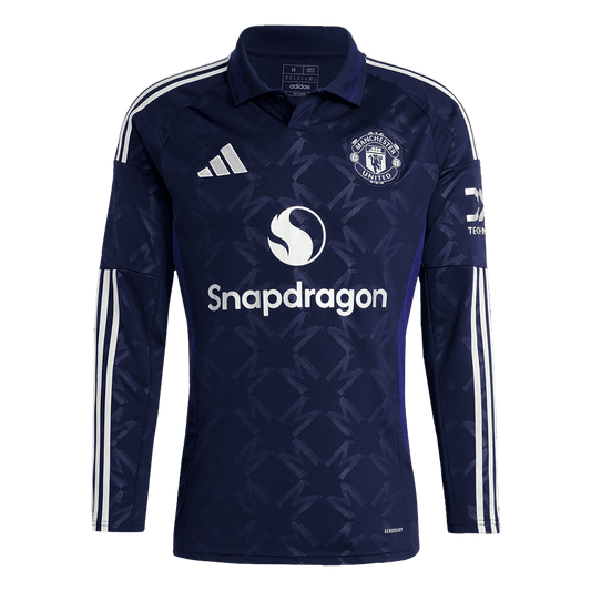 Manchester United Away Long Sleeve Cheap Soccer Jersey 2024/25 Go Soccer World Shop