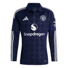 Manchester United Away Long Sleeve Cheap Soccer Jersey 2024/25 Go Soccer World Shop