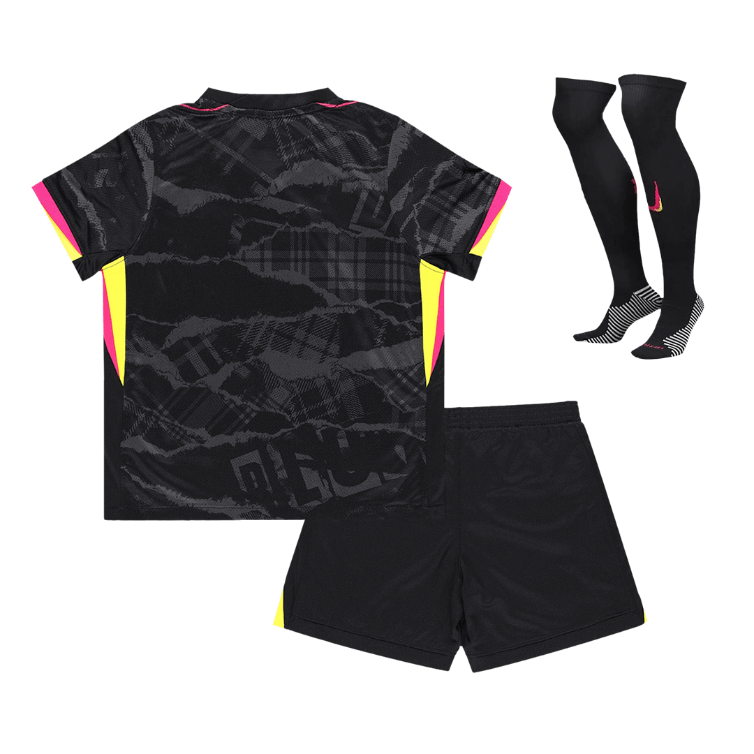 Kid's Chelsea Third Away Cheap Soccer Jersey Kit(Jersey+Shorts+Socks) 2024/25 Go Soccer World Shop