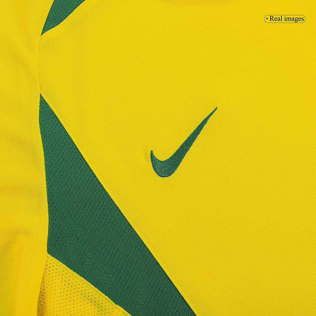 Retro CAFU #2 2002/03 Brazil Home Cheap Soccer Jersey Go Soccer World Shop