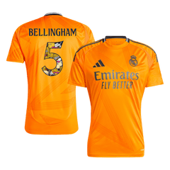 BELLINGHAM #5 Real Madrid Away Cheap Soccer Jersey 2024/25 - Bear Champ Font Go Soccer World Shop