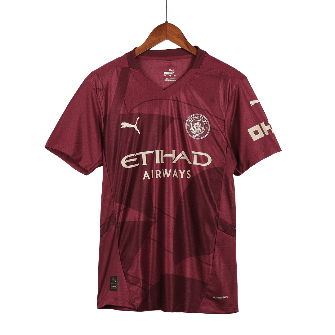 Player Version Manchester City Third Away Cheap Soccer Jersey 2024/25 Go Soccer World Shop