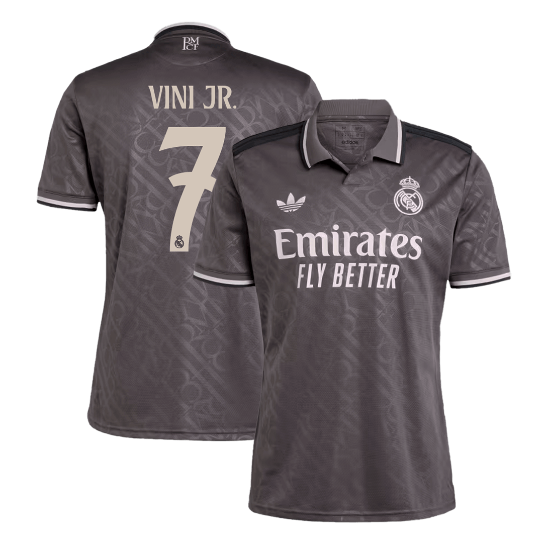 VINI JR. #7 Real Madrid Third Away Cheap Soccer Jersey 2024/25 Go Soccer World Shop
