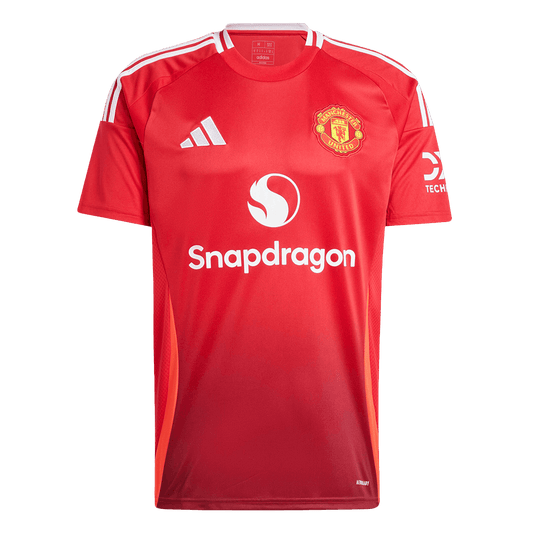 Manchester United Home Cheap Soccer Jersey 2024/25 Go Soccer World Shop