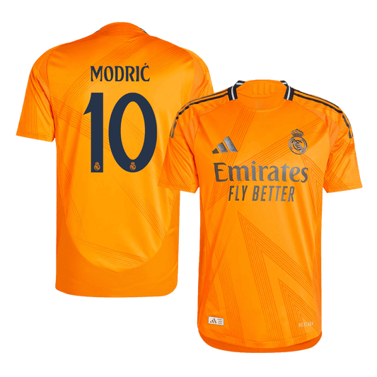 Player Version Luka Modrić #10 Real Madrid Away Cheap Soccer Jersey 2024/25 Go Soccer World Shop