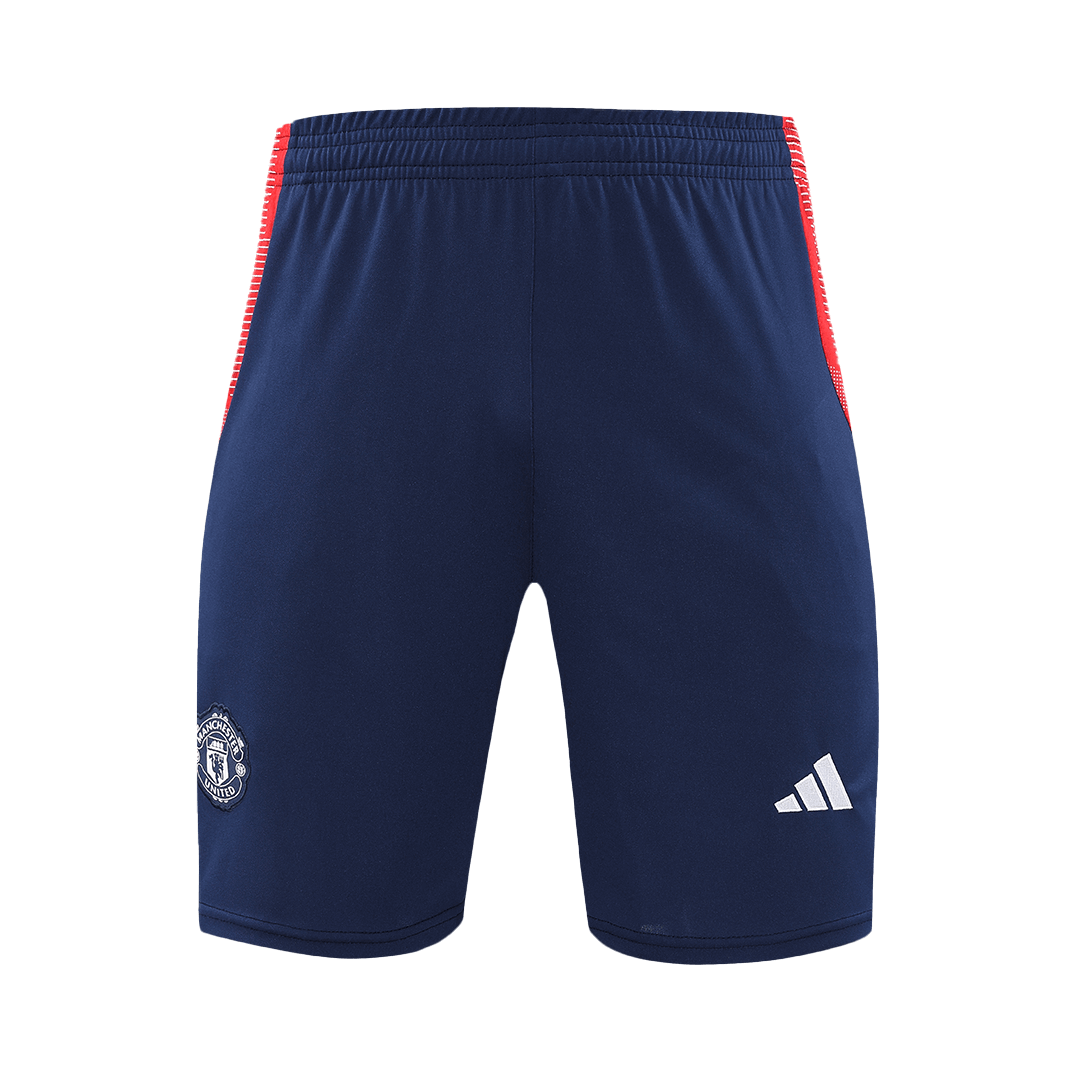 Manchester United Pre-Match Soccer Shorts 2024/25 Go Soccer World Shop