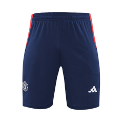Manchester United Pre-Match Soccer Shorts 2024/25 Go Soccer World Shop