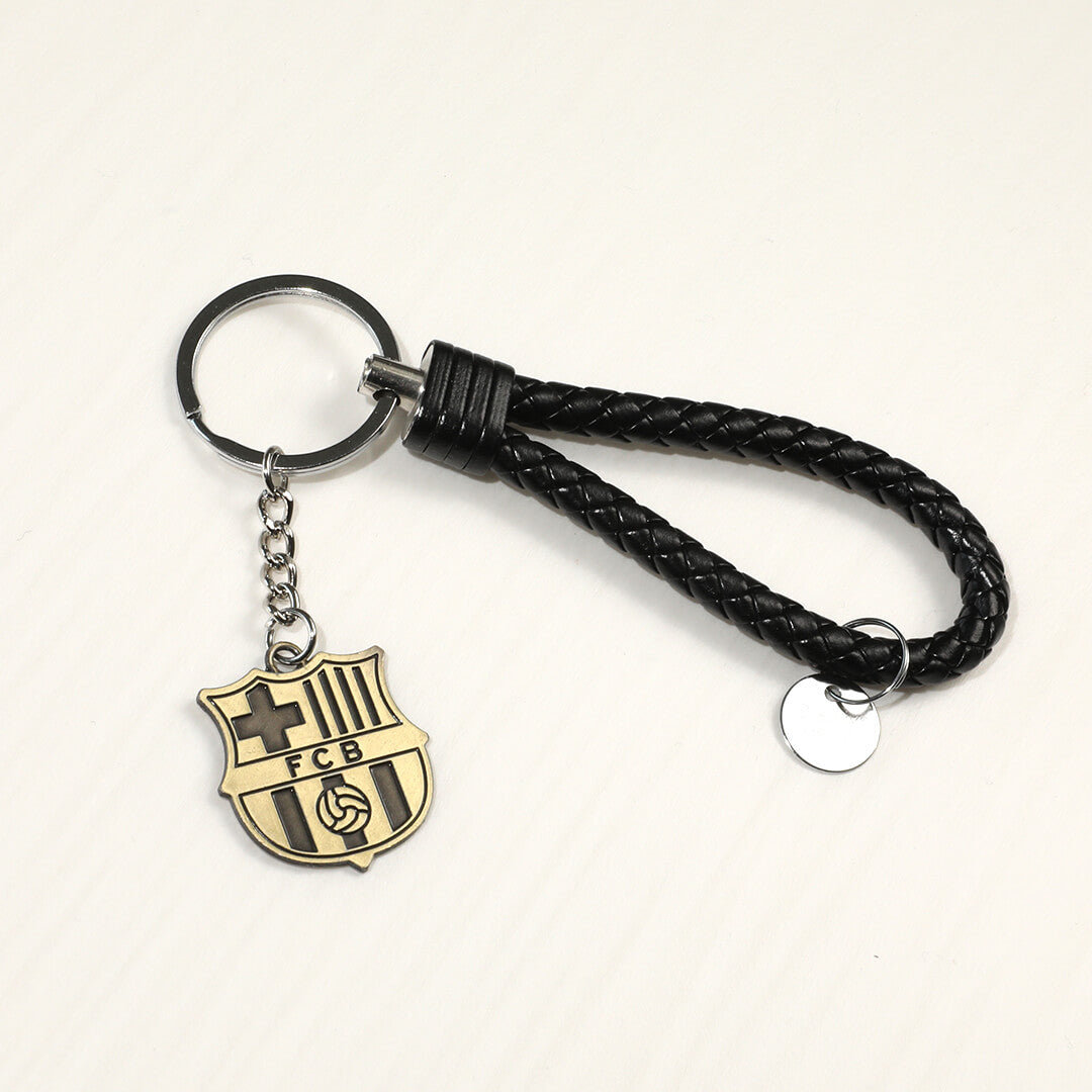 Barcelona Logo Soccer Key Chain Go Soccer World Shop