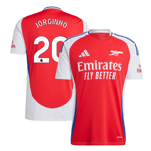 JORGINHO #20 Arsenal Home Cheap Soccer Jersey 2024/25 Go Soccer World Shop