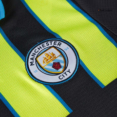 Kid's Manchester City Away Cheap Soccer Jersey Kit(Jersey+Shorts) 2024/25 Go Soccer World Shop