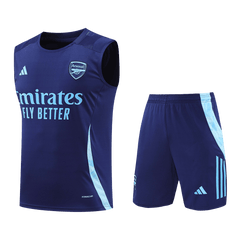 Arsenal Pre-Match Cheap Soccer Jersey Vest Kit(Jersey+Shorts) 2024/25 Go Soccer World Shop