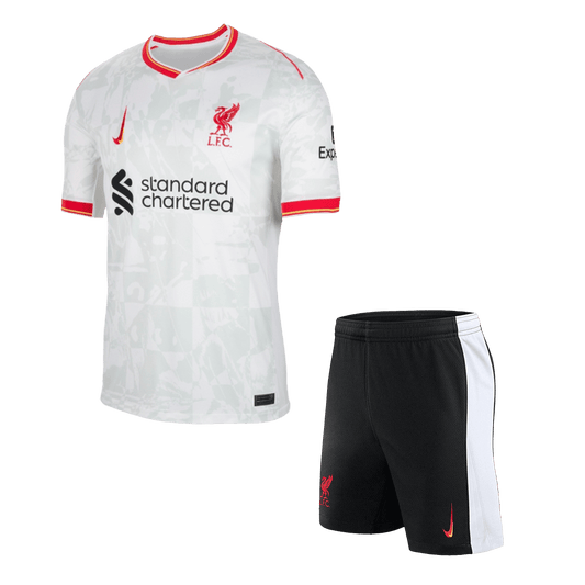 Liverpool Third Away Cheap Soccer Jersey Kit(Jersey+Shorts) 2024/25 Go Soccer World Shop