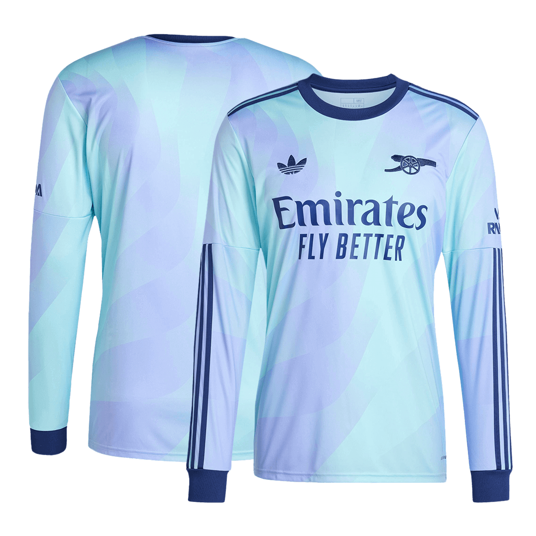 Arsenal Third Away Long Sleeve Cheap Soccer Jersey 2024/25 Go Soccer World Shop