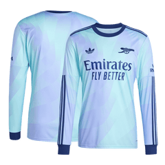 Arsenal Third Away Long Sleeve Cheap Soccer Jersey 2024/25 Go Soccer World Shop