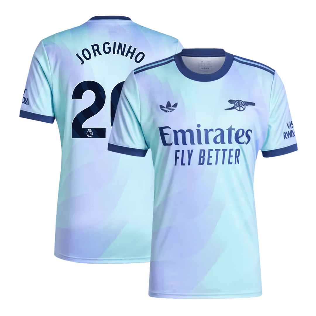 JORGINHO #20 Arsenal Third Away Cheap Soccer Jersey 2024/25 Go Soccer World Shop