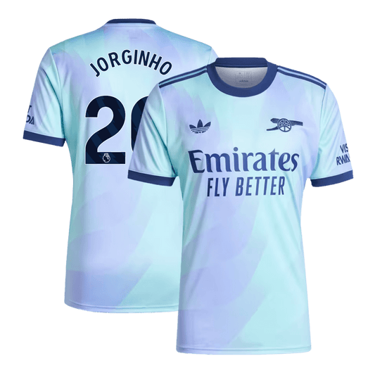 JORGINHO #20 Arsenal Third Away Cheap Soccer Jersey 2024/25 Go Soccer World Shop