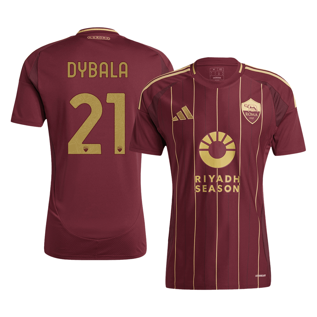 DYBALA #21 Roma Home Cheap Soccer Jersey 2024/25 Go Soccer World Shop