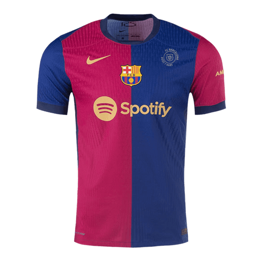 Player Version Barcelona Home Cheap Soccer Jersey 2024/25 - 125th Anniversary Go Soccer World Shop