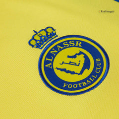 Al Nassr Home Cheap Soccer Jersey Kit(Jersey+Shorts+Socks) 2024/25 Go Soccer World Shop
