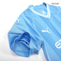DE BRUYNE #17 Manchester City Japanese Tour Printing Home Cheap Soccer Jersey 2023/24 Go Soccer World Shop