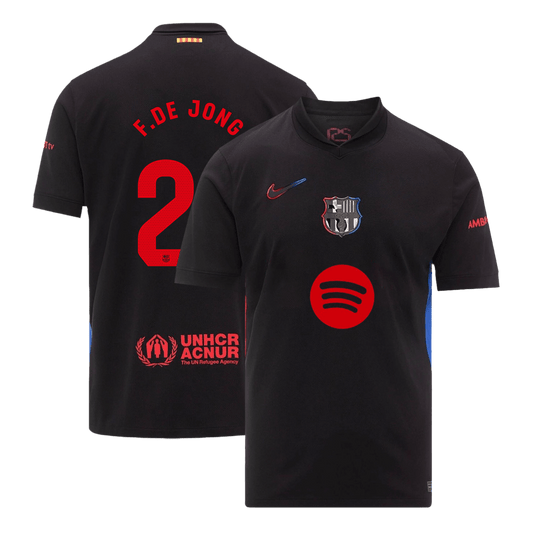 F.DE JONG #21 Barcelona Away Cheap Soccer Jersey 2024/25 Go Soccer World Shop