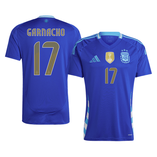 GARNACHO #17 Argentina Away Cheap Soccer Jersey 2024 Go Soccer World Shop