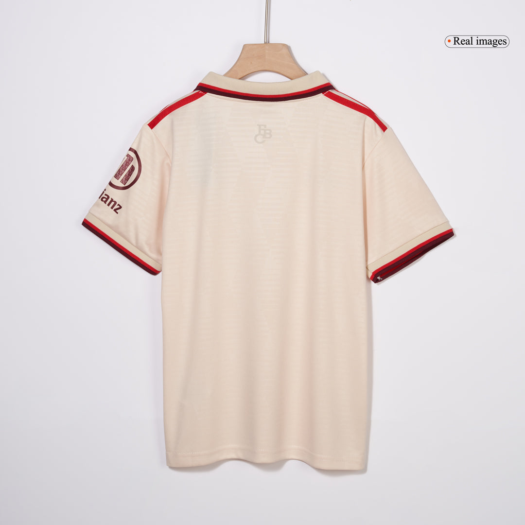 Kid's Bayern Munich Third Away Cheap Soccer Jersey Kit(Jersey+Shorts) 2024/25 - UCL Go Soccer World Shop