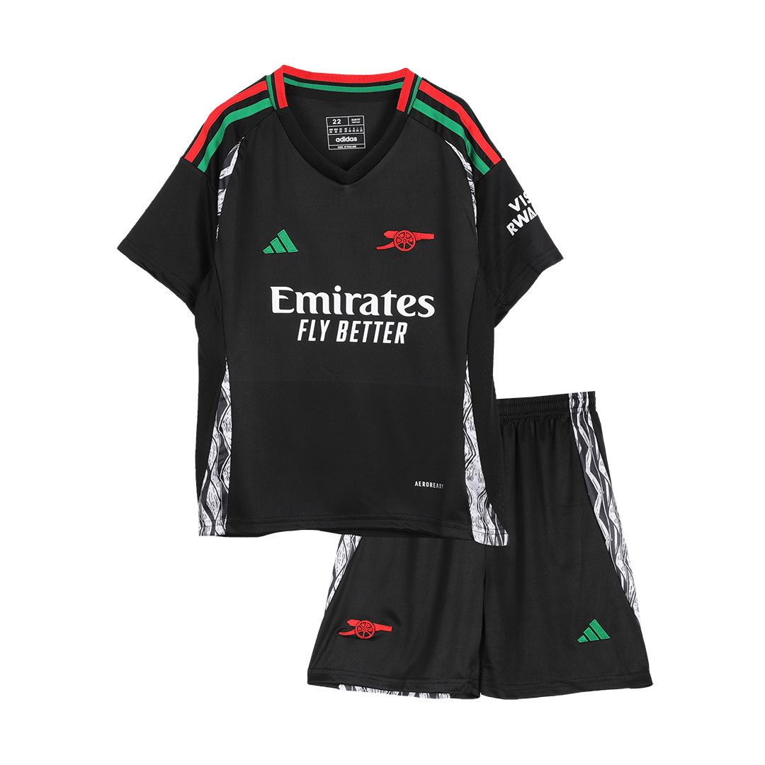Kid's Arsenal Away Cheap Soccer Jersey Kit(Jersey+Shorts) 2024/25 Go Soccer World Shop