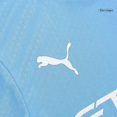 Player Version DE BRUYNE #17 Manchester City Home Cheap Soccer Jersey 2024/25 - UCL Go Soccer World Shop