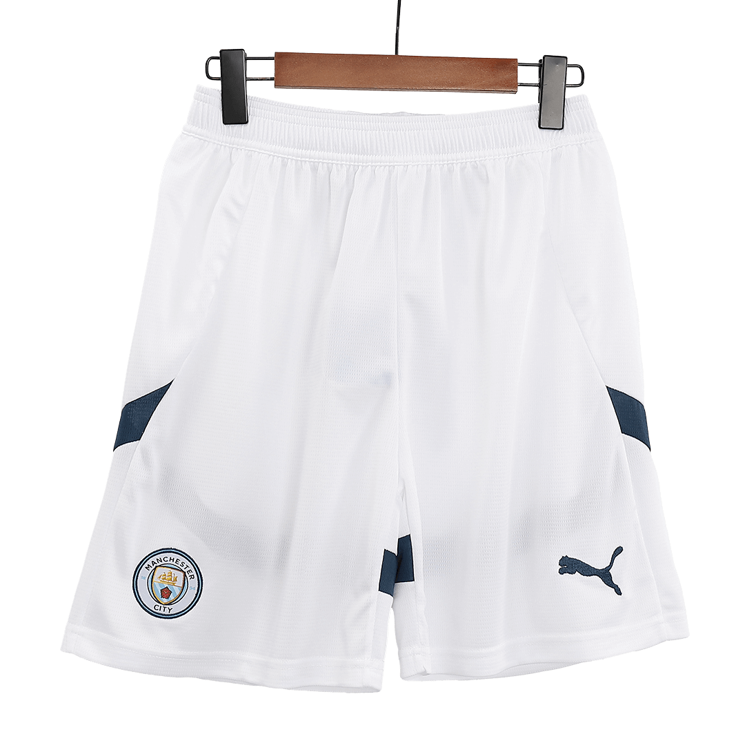 Manchester City Home Soccer Shorts 2024/25 Go Soccer World Shop