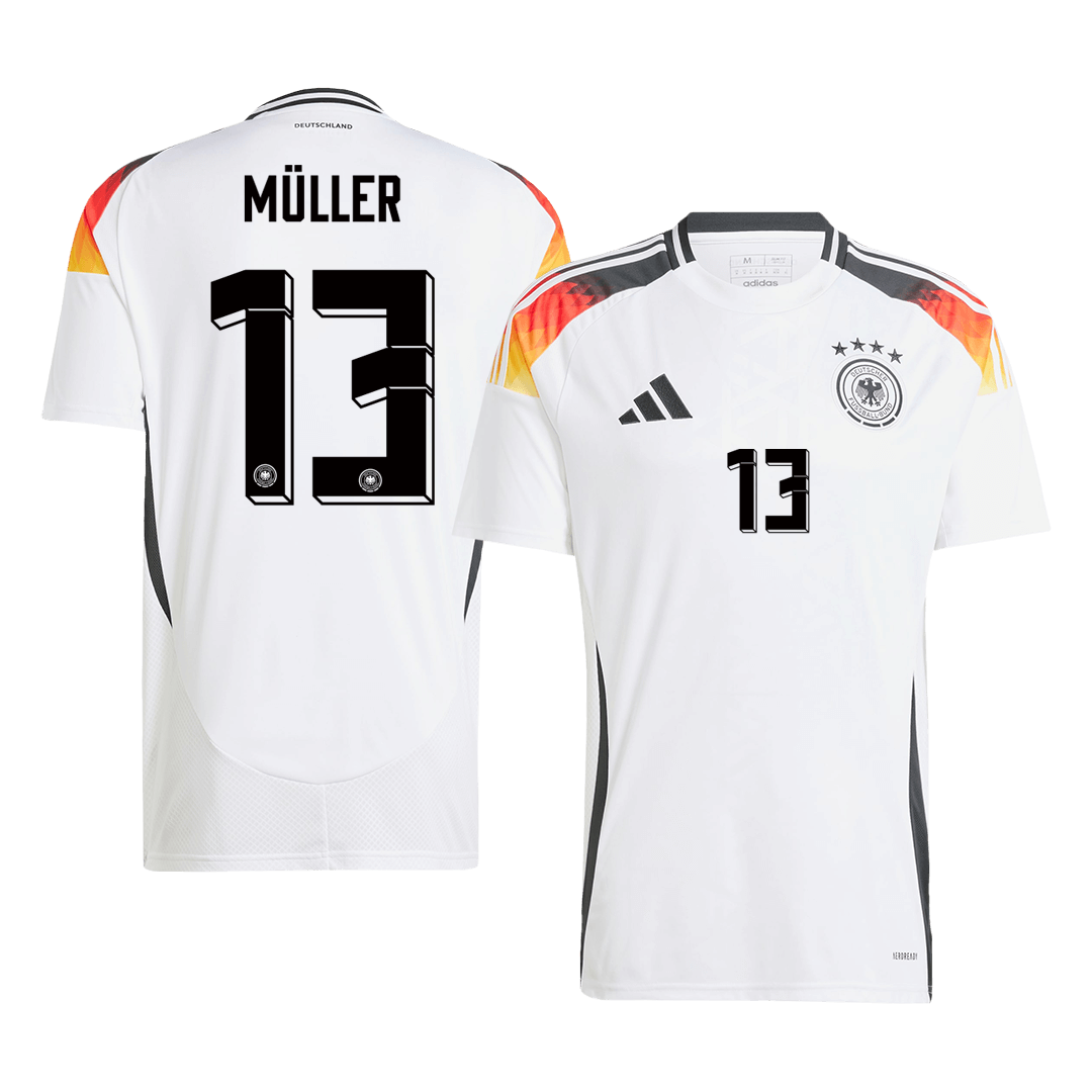 MÜLLER #13 Germany Home Cheap Soccer Jersey Euro 2024 Go Soccer World Shop